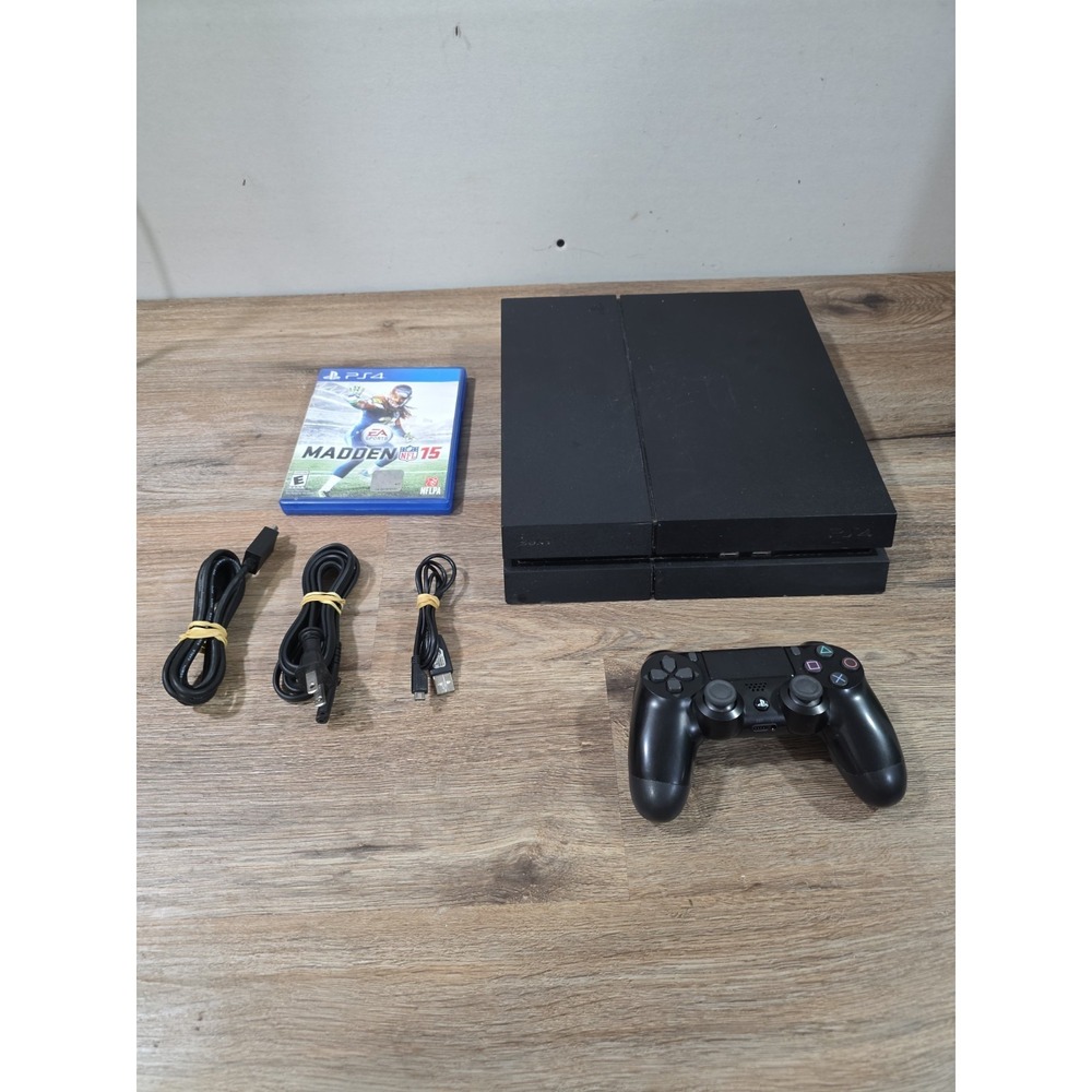 Sony PlayStation 4 Slim PS4 Console - 500GB - CUH-1215A W/ Controller Game Cords